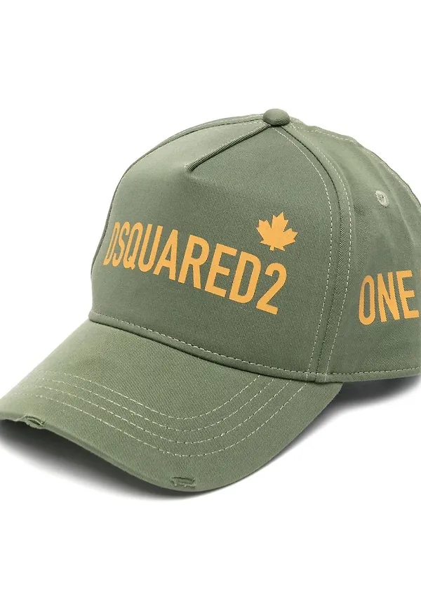 Dsquared2 keps med slogan - Grön