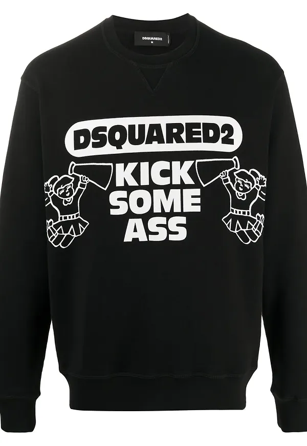 Dsquared2 Kick Some Ass tröja - Svart