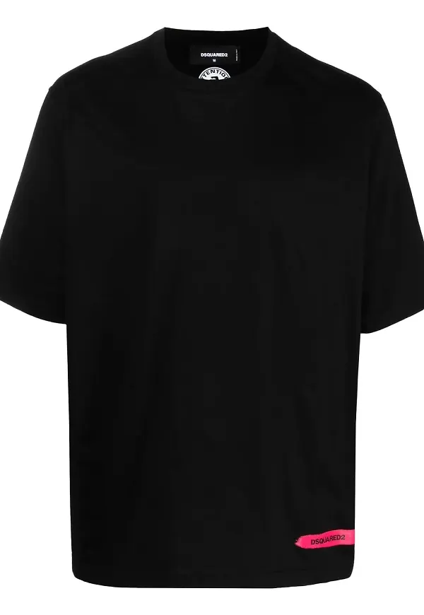 Dsquared2 kortärmad t-shirt - Svart