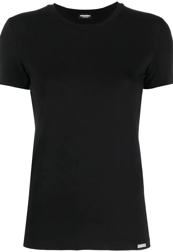 Dsquared2 kortärmad t-shirt - Svart