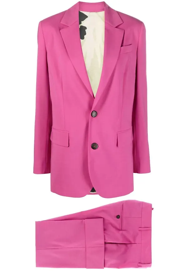 Dsquared2 kostym med trekvartsbyxor - Rosa