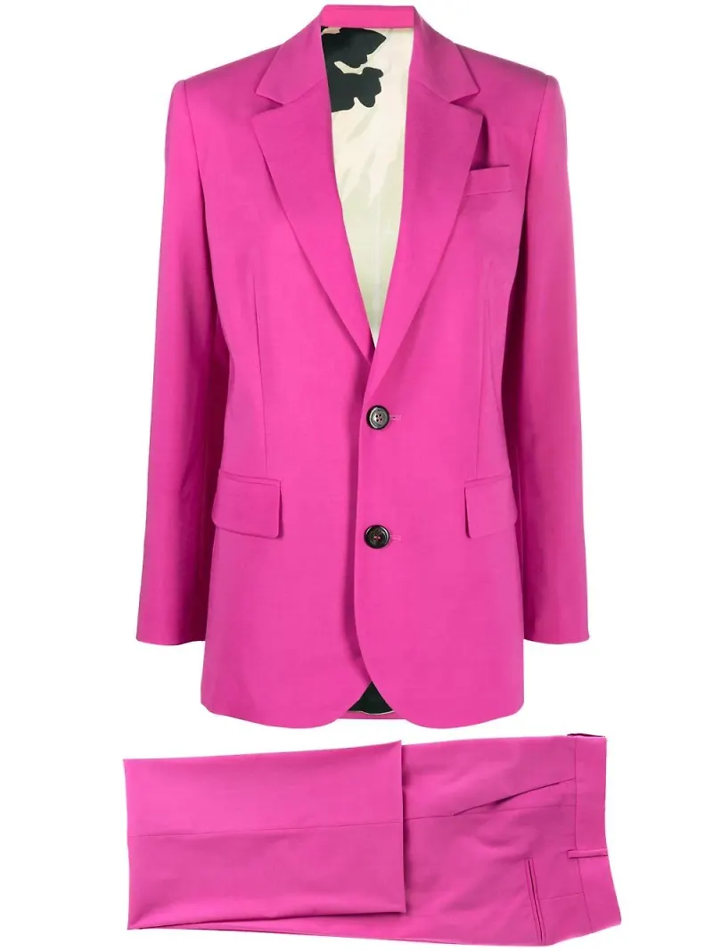 Dsquared2 kostym med vida ben - Rosa