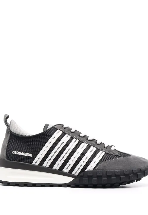 Dsquared2 Legend sneakers med panel - Svart