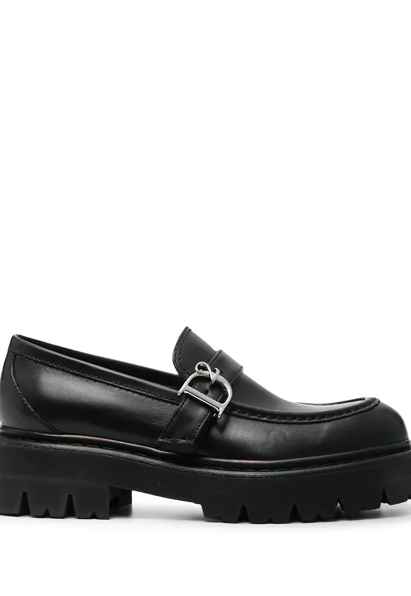 Dsquared2 loafers med monogram - Svart