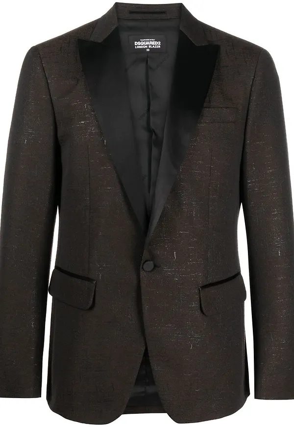 Dsquared2 London enkelknäppt blazer - Brun