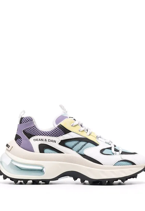 Dsquared2 låga sneakers - Blå
