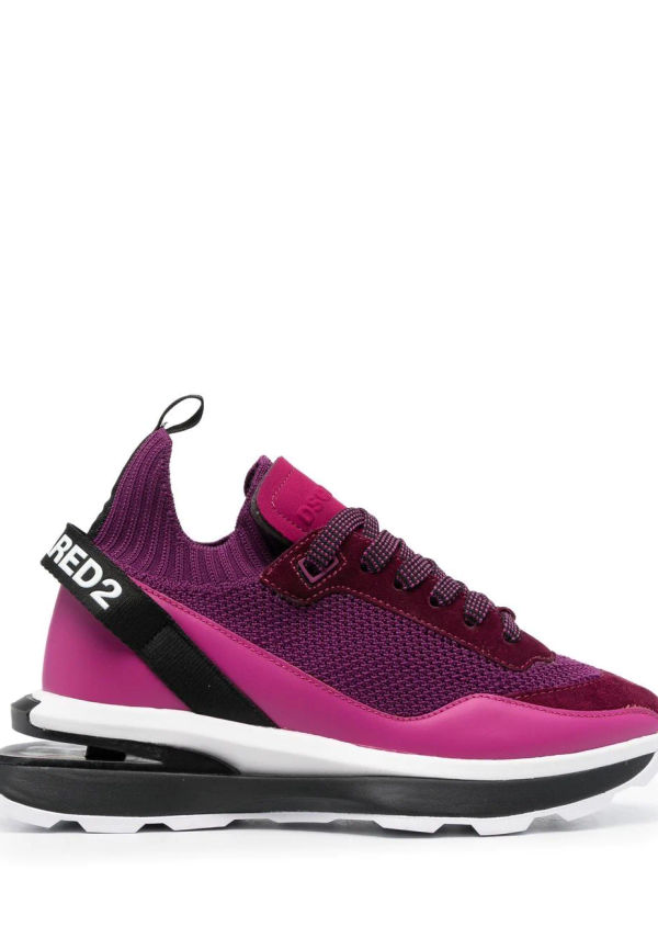 Dsquared2 låga sneakers - Rosa