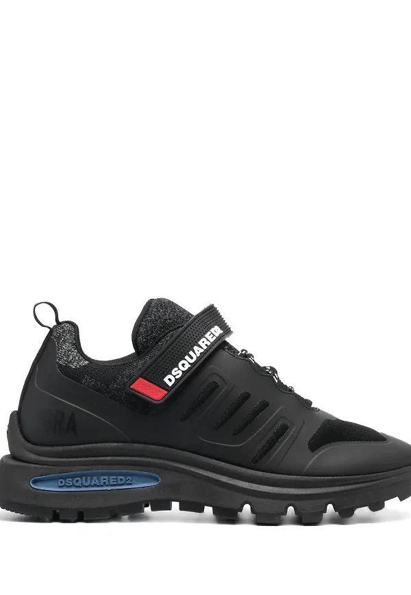 Dsquared2 låga sneakers - Svart