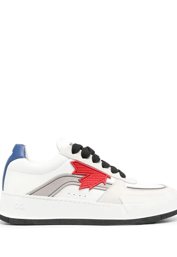 Dsquared2 låga sneakers - Vit