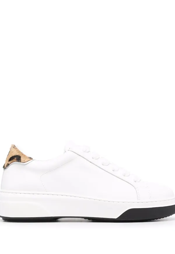 Dsquared2 låga sneakers - Vit
