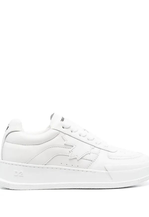 Dsquared2 låga sneakers - Vit