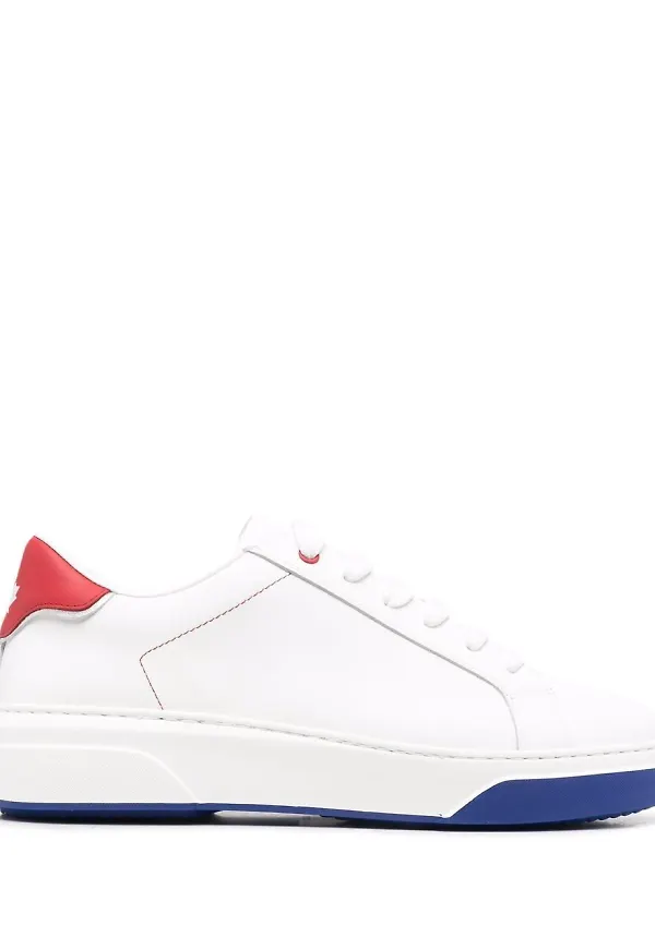 Dsquared2 låga sneakers - Vit