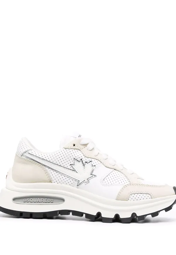 Dsquared2 låga sneakers - Vit