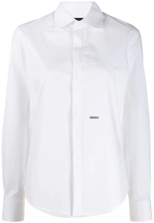 Dsquared2 långärmad skjorta - Vit
