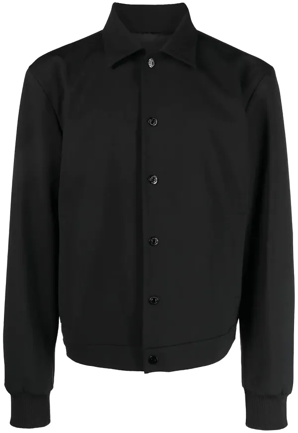 Dsquared2 långärmad skjortjacka - Svart
