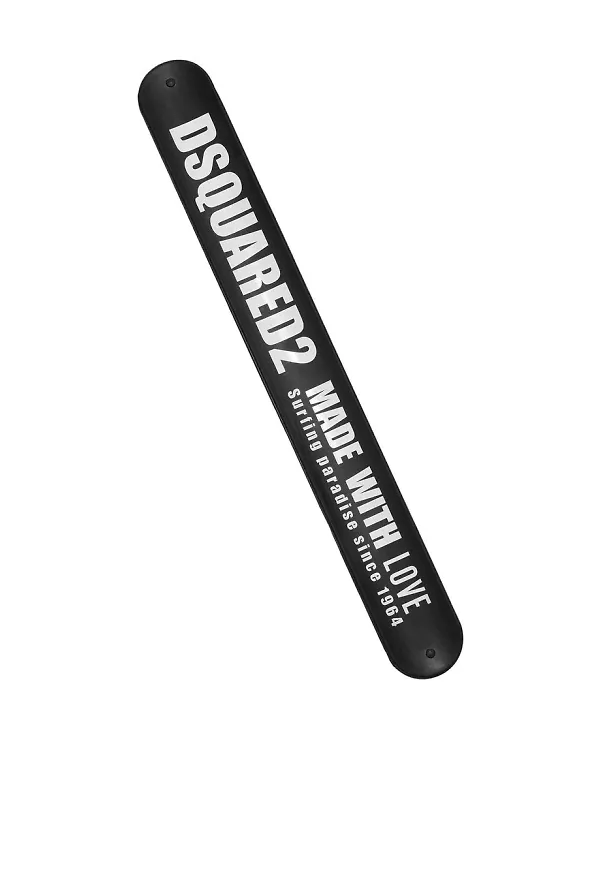 Dsquared2 Made With Love armband - Svart