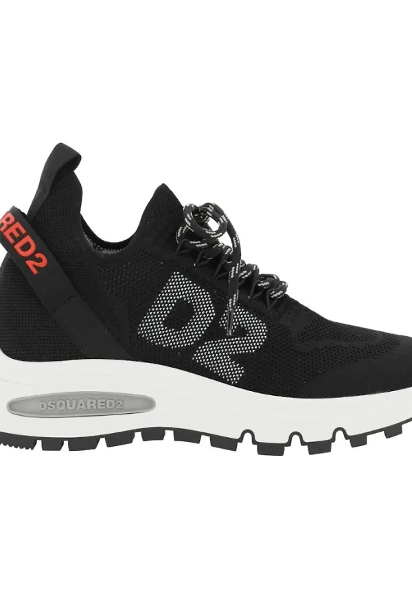 Dsquared2 Mesh sneakers Svart, Dam
