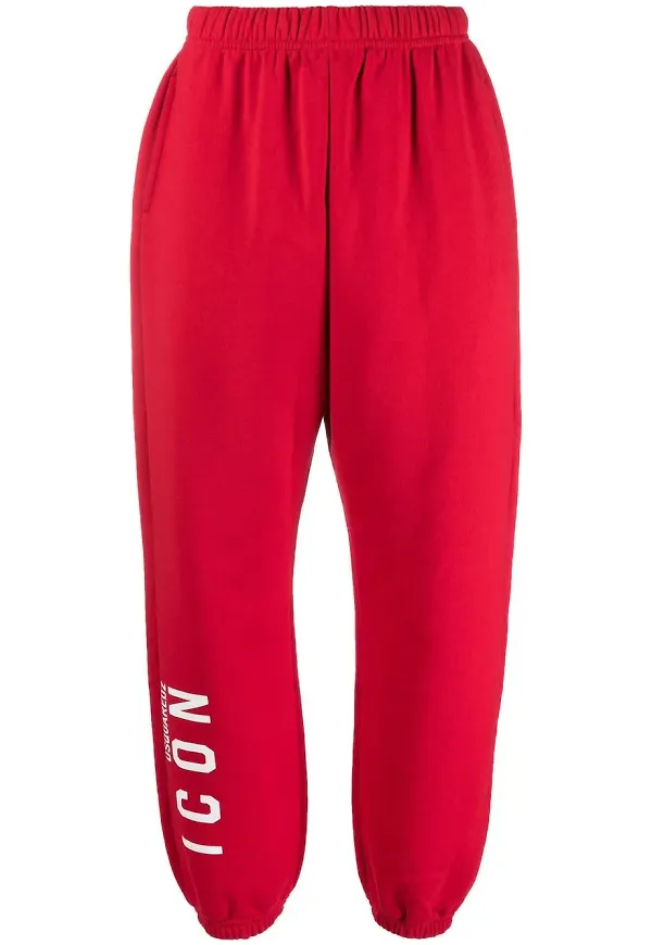 Dsquared2 mjukisbyxor - Röd