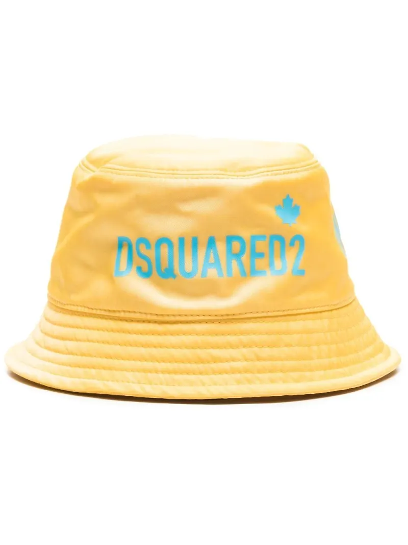 Dsquared2 One Planet fiskehatt - Gul