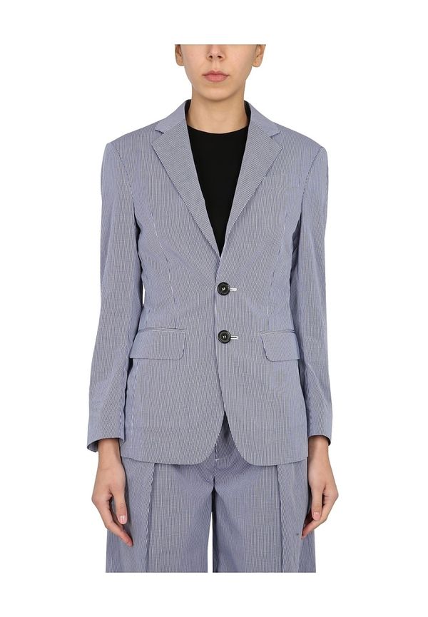 Dsquared2 Oversize Fit Blazer Blå, Dam