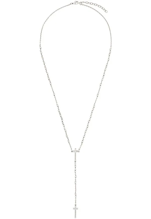 Dsquared2 pärlat halsband - Metallic