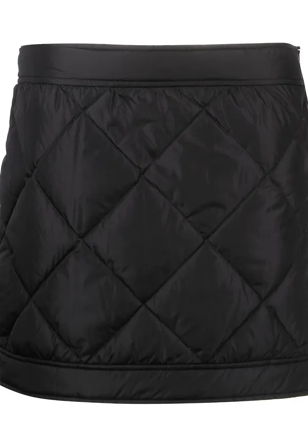 Dsquared2 quiltad minikjol - Svart