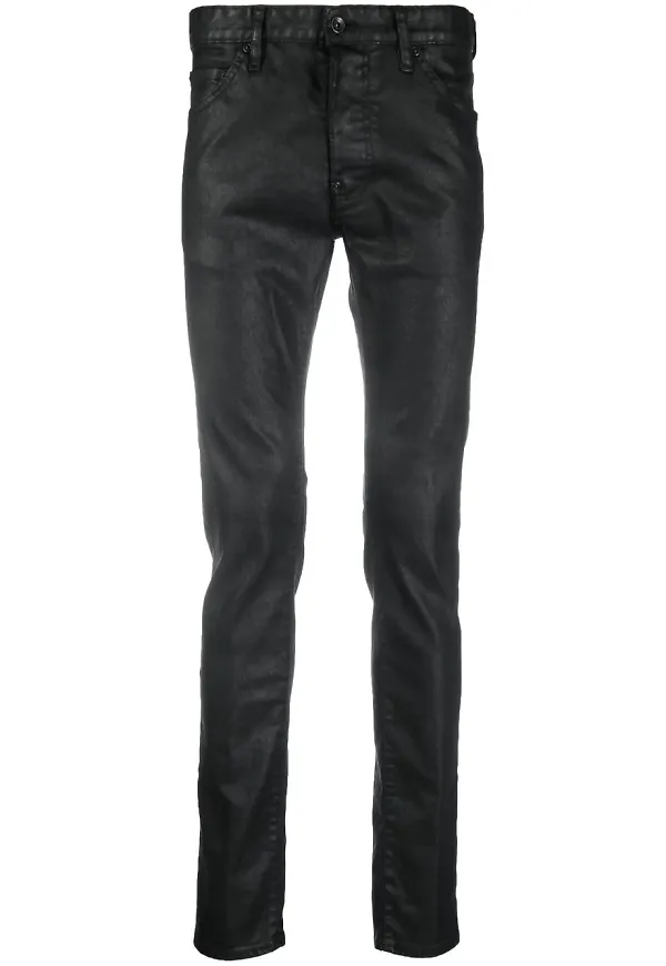 Dsquared2 raka byxor - Svart