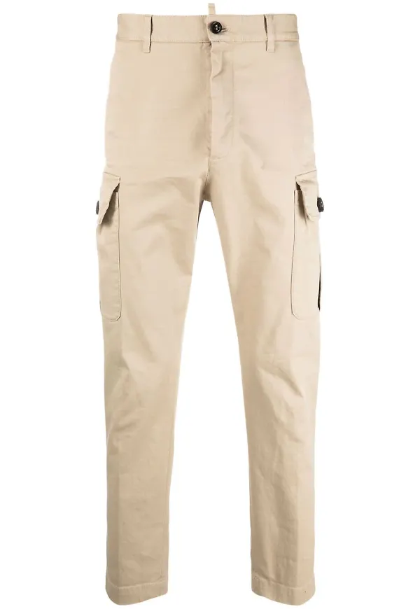 Dsquared2 raka cargobyxor - Neutral