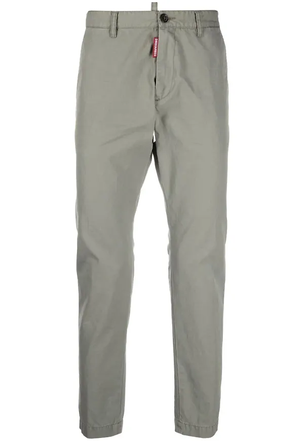 Dsquared2 raka chinos - Grön
