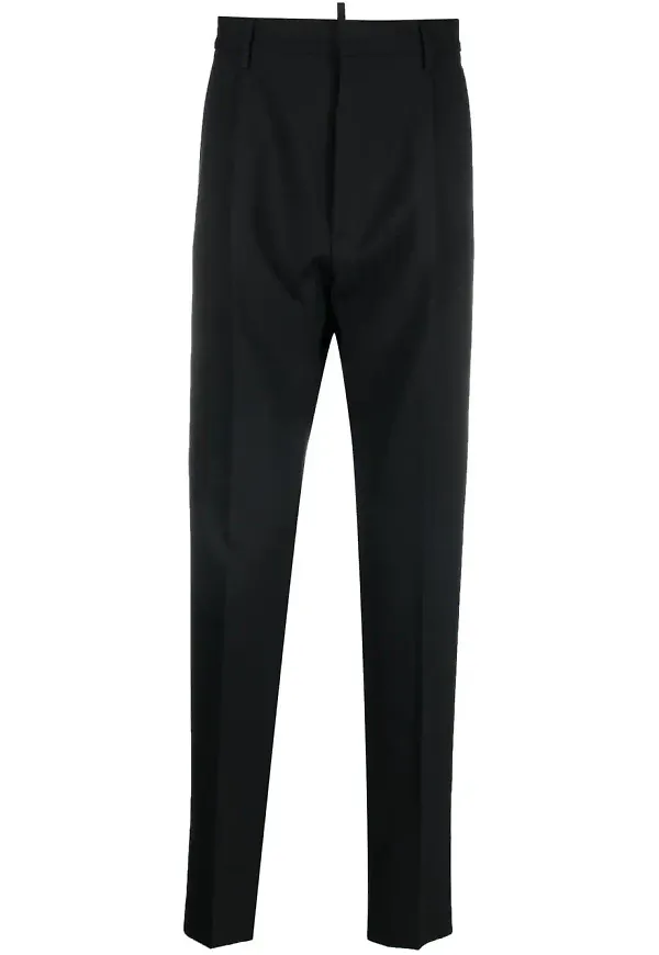 Dsquared2 raka finbyxor - Svart
