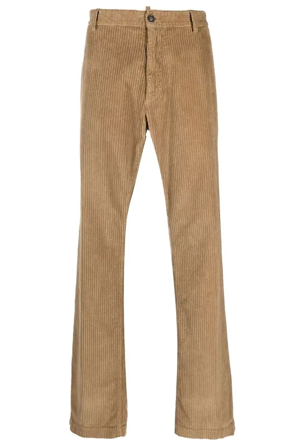 Dsquared2 raka manchesterbyxor - Brun