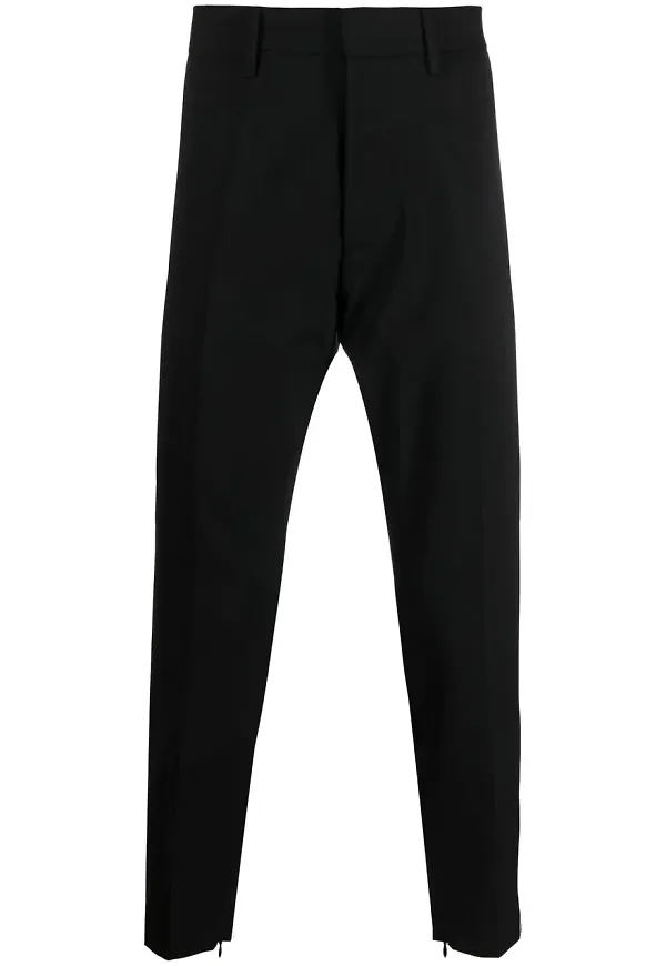 Dsquared2 raka trekvartsbyxor - Svart