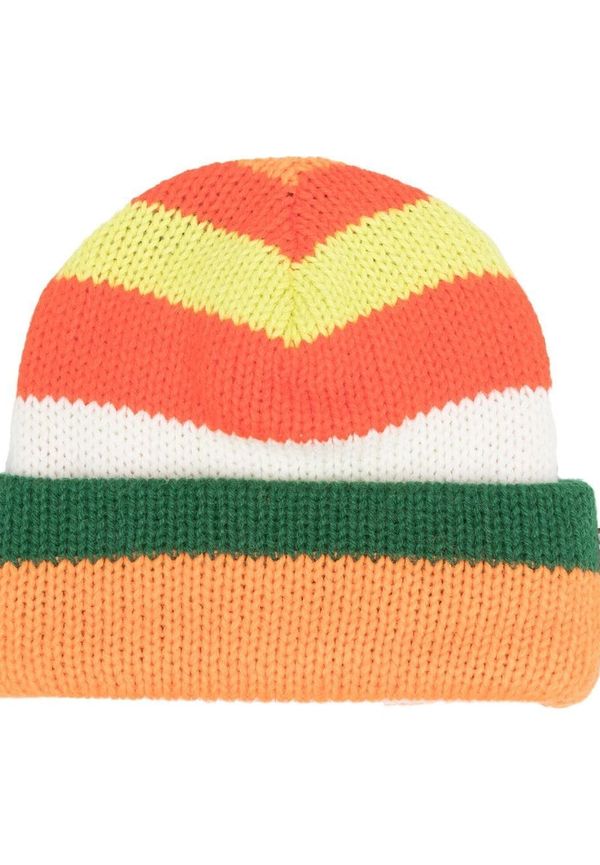 Dsquared2 randig ribbad mössa - Orange