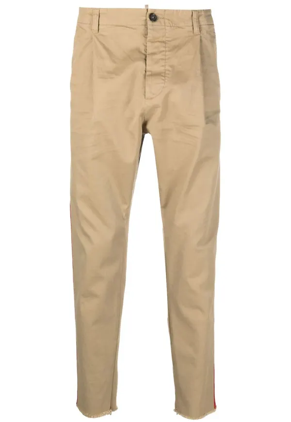 Dsquared2 randiga chinos - Neutral
