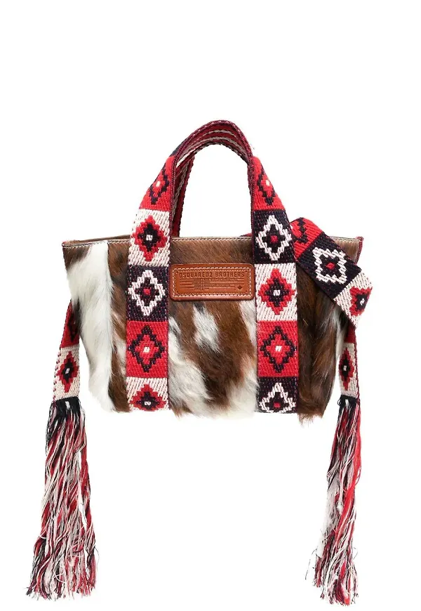 Dsquared2 Rock Your Road totebag - Brun