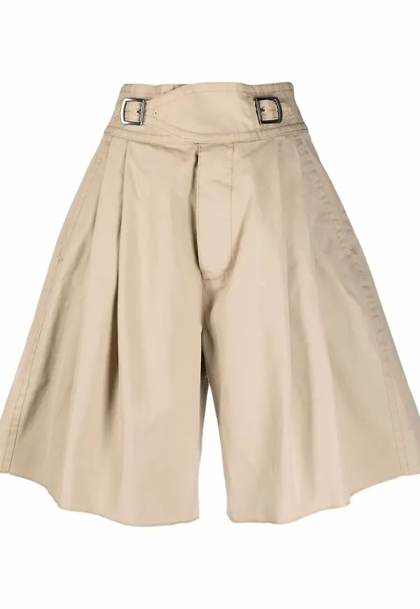 DSQUARED2 shorts med hög midja - Neutral