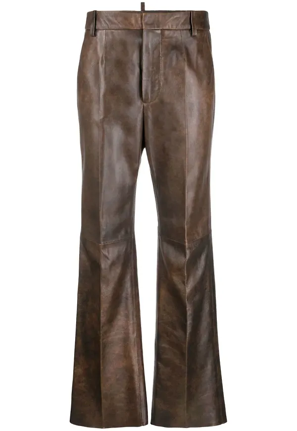 Dsquared2 skinnbyxor i bootcut-modell - Brun