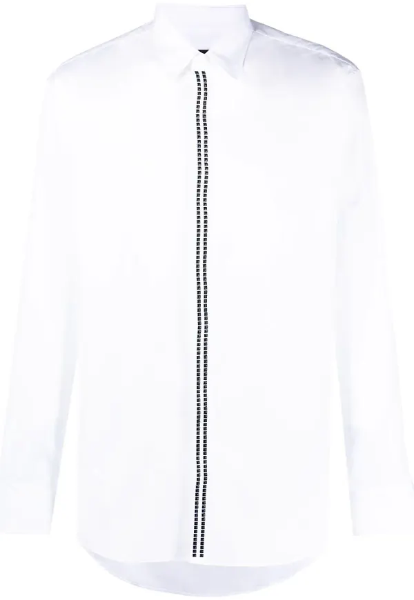 Dsquared2 skjorta med nitar - Vit
