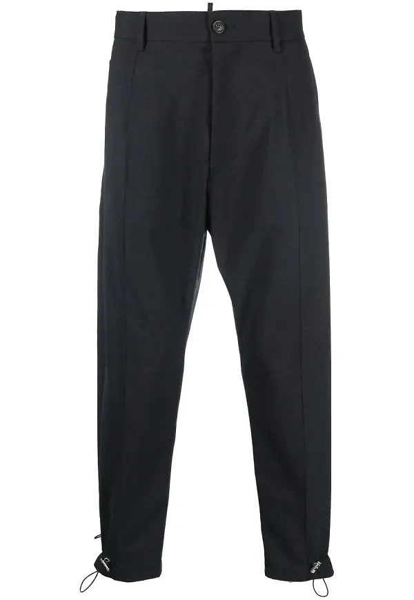 Dsquared2 slacks med dragsko - Blå