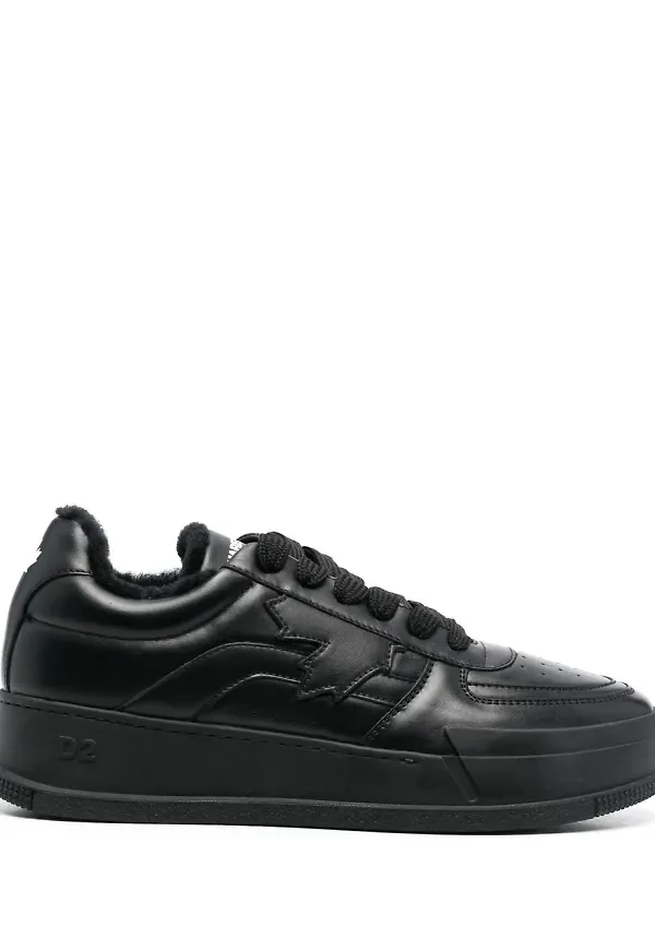 Dsquared2 Slash låga grova sneakers - Svart