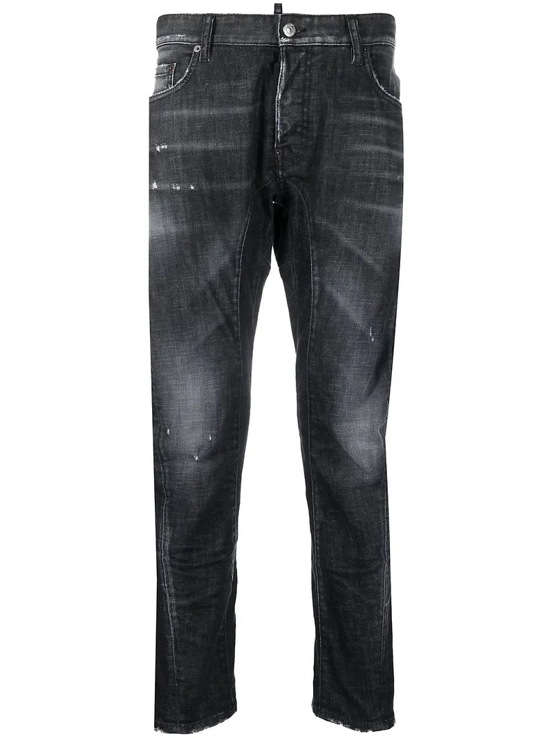 Dsquared2 slim fit-jeans - Svart