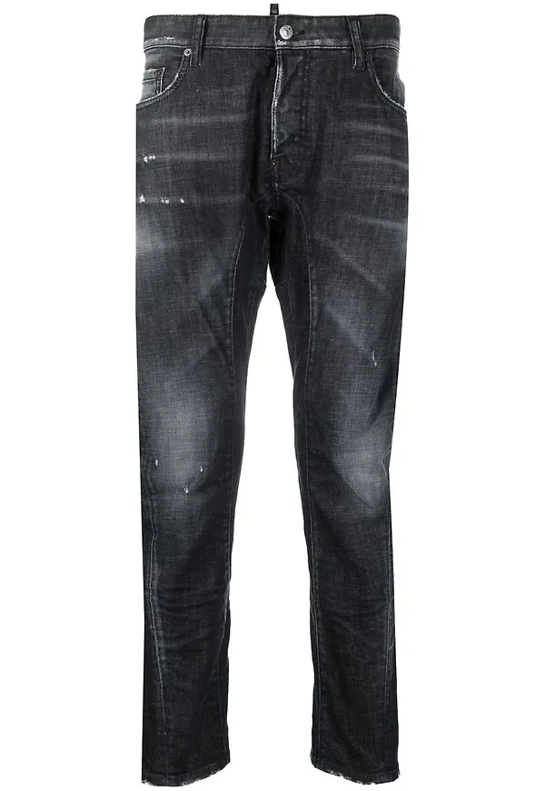 Dsquared2 slim fit-jeans - Svart