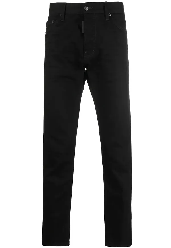 Dsquared2 slim fit-jeans - Svart