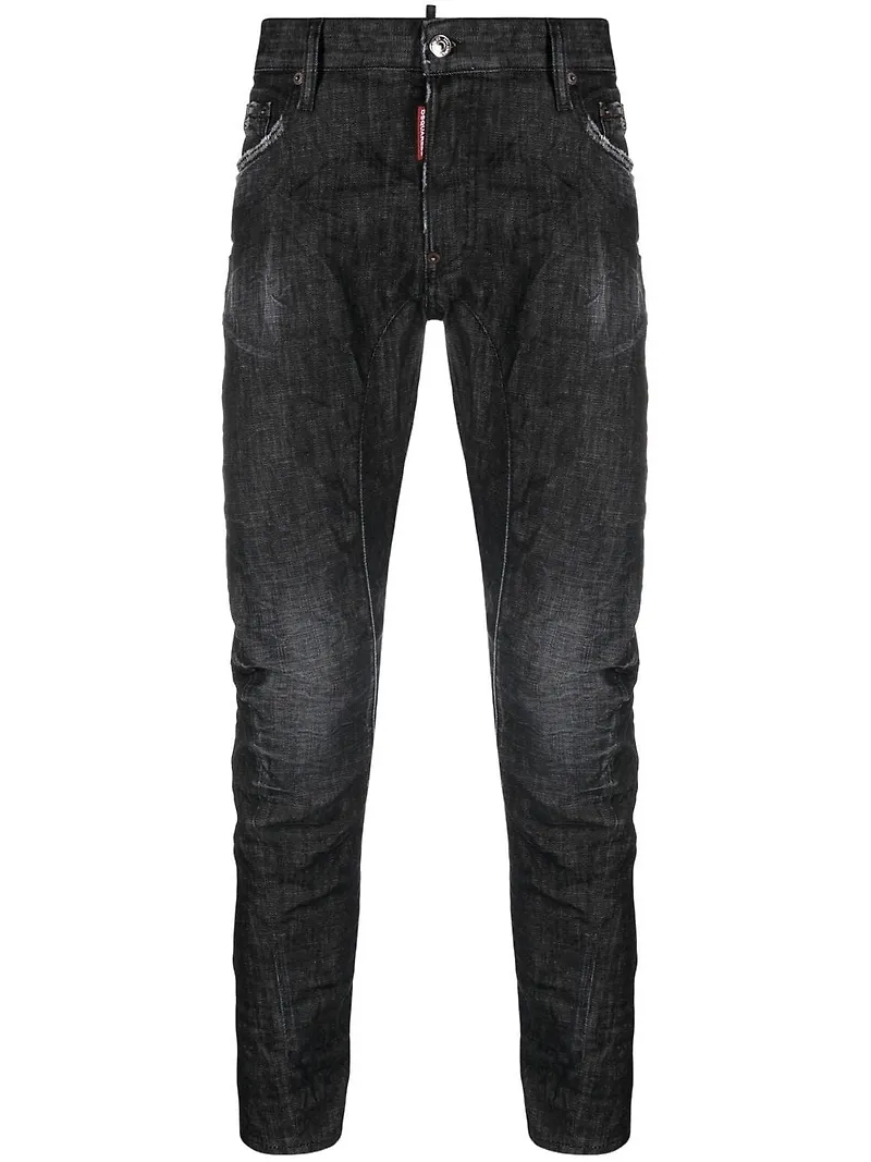 Dsquared2 slim fit-jeans - Svart