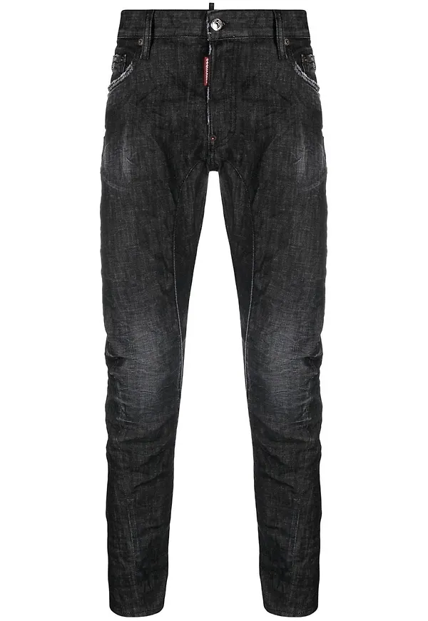 Dsquared2 slim fit-jeans - Svart