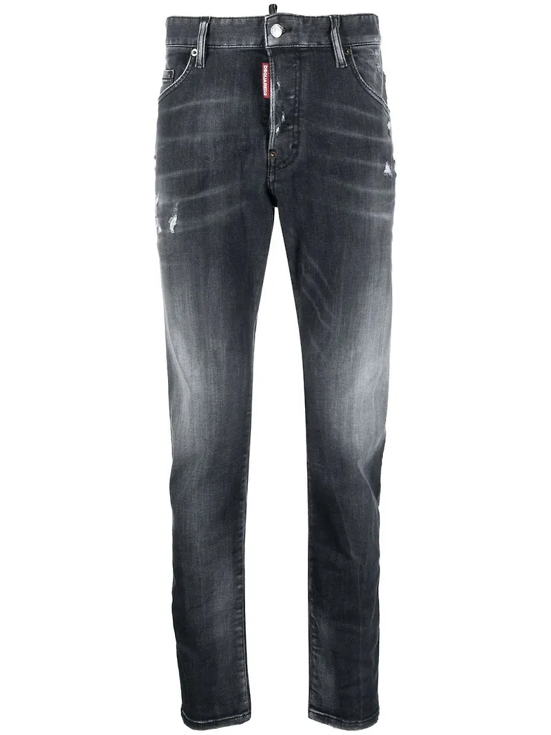 Dsquared2 slim fit-jeans i stretch - Svart