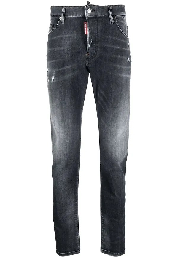 Dsquared2 slim fit-jeans i stretch - Svart