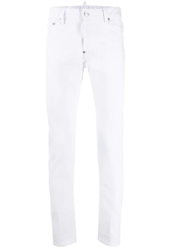 Dsquared2 smala byxor - Vit