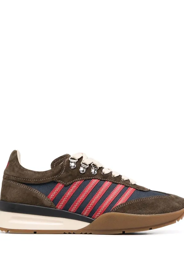 Dsquared2 sneakers med rund tå - Brun