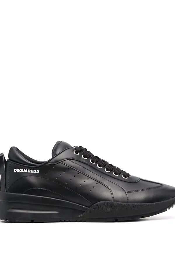 Dsquared2 sneakers med rund tå - Svart